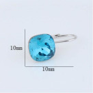 Серьги с кристаллами Сваровски KP-087213 Серьги с кристаллами Сваровски KP-087213