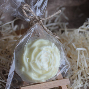 Мыло ручной работы роза с ароматом апельсина WSH-024rN