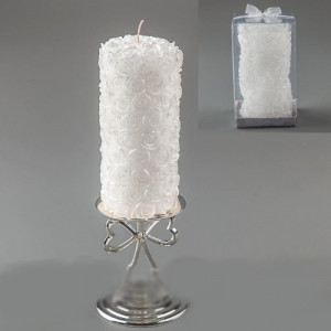 Пеньковая свеча "Розы" 15 см SK - 14 - 031 