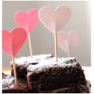 Сердечки мини на палочке